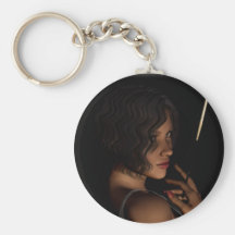 Gemme vintage McKay Keychain des années 1920 Porte-clef