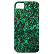Gemmes vertes peintes coques iPhone 5 Case-Mate