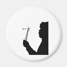 Générateur de vent magnets pour réfrigérateur