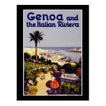 Gênes et la Riviera italienne Carte Postale