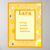 Génial entoure les années 70 la copie d'art de mur posters