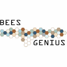 Génie d'abeilles photo en découpe