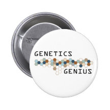 Génie de la génétique pin's