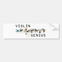 Génie de violon adhésifs pour voiture