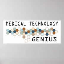 Génie médical de technologie poster