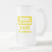Génie par la naissance, mal par choix tasse à café