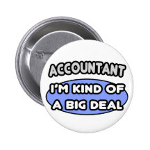 Genre de comptable… d'affaire badge avec épingle