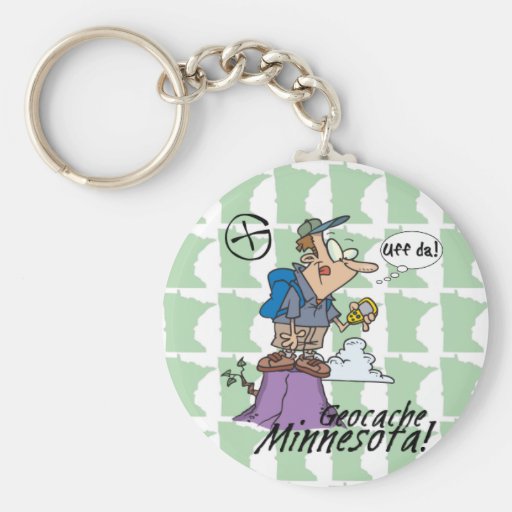 Geocache Minnesota ! Keychain #1 Porte-clé