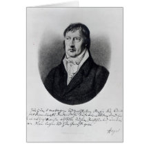 Georg Wilhelm Friedrich Hegel Cartes De Vœux