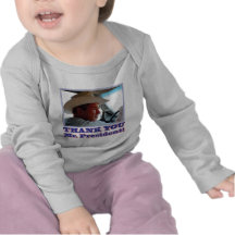 George Bush/Merci ! T-shirts