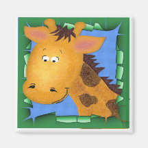 George la girafe aimant