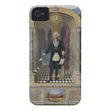 George Washington, le maçon II Coques Case-Mate iPhone 4