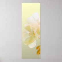 Géranium jaune poster