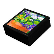 Géraniums blancs coffret cadeau