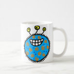 Germe bleu de bande dessinée tasses