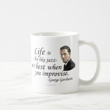 Gershwin la vie tasse à café