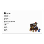 GettingXMasDecorationsCard, nom, adresse 1, annonc Modèles De Cartes De Visite