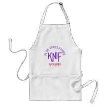 Ghoulardi tout le monde est un Knif pourpre Tablier