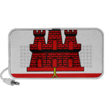 Gibraltar Flag iPhone Speakers