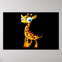 Gina la girafe affiches