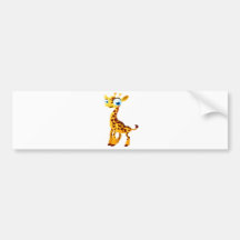 Gina la girafe autocollants pour voiture