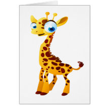 Gina la girafe cartes