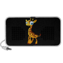 Gina la girafe haut-parleurs de voyage