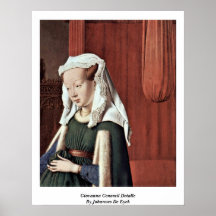 Giovanna Cenamil Detalle par Johannes De Eyck Posters