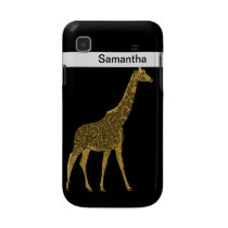 Girafe aimable étuis ipod touch