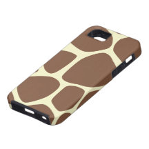 Girafe Brown de peau de fourrure de poster de anim Coques iPhone 5