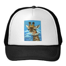 Girafe romantique casquette de camionneur