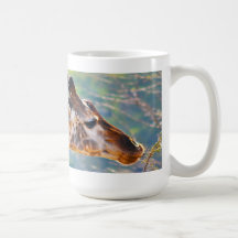 Giraffe Mugs Fully Wrapped around Coffee Cup