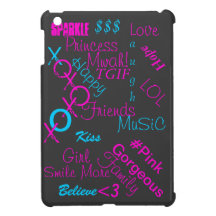 GIRL TALK iPad MINI COVERS