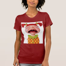 GirlW pleurant T-shirt