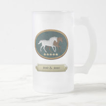 Givré grillant des tasses de souvenir