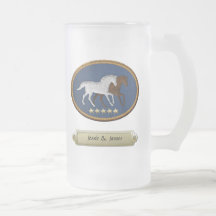 Givré grillant des tasses de souvenir