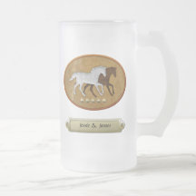 Givré grillant des tasses de souvenir