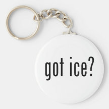 glace obtenue ? porte-clés