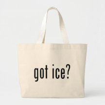 glace obtenue ? sac fourre-tout