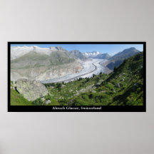 Glacier d'Aletsch, Suisse Affiches