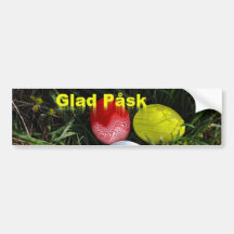 Glad Påsk Autocollants Pour Voiture