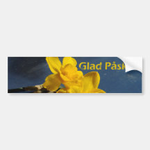 Glad Påsk Hälsningskort Adhésif Pour Voiture