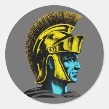 Gladiateur romain graphique autocollants