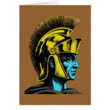 Gladiateur romain graphique cartes