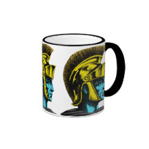 Gladiateur romain graphique mug