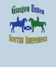 Glasgow a uni pour le T-shirt écossais de l'indépe