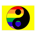 GLBT YinYang Cartes Postales