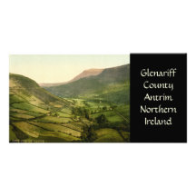 Glenariff, comté Antrim Carte Avec Photo
