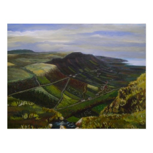 Glenariff, gorges de la peinture à l'huile d'Antri Cartes Postales