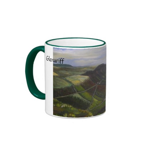 Glenariff, gorges de la peinture à l'huile d'Antri Tasse À Café
